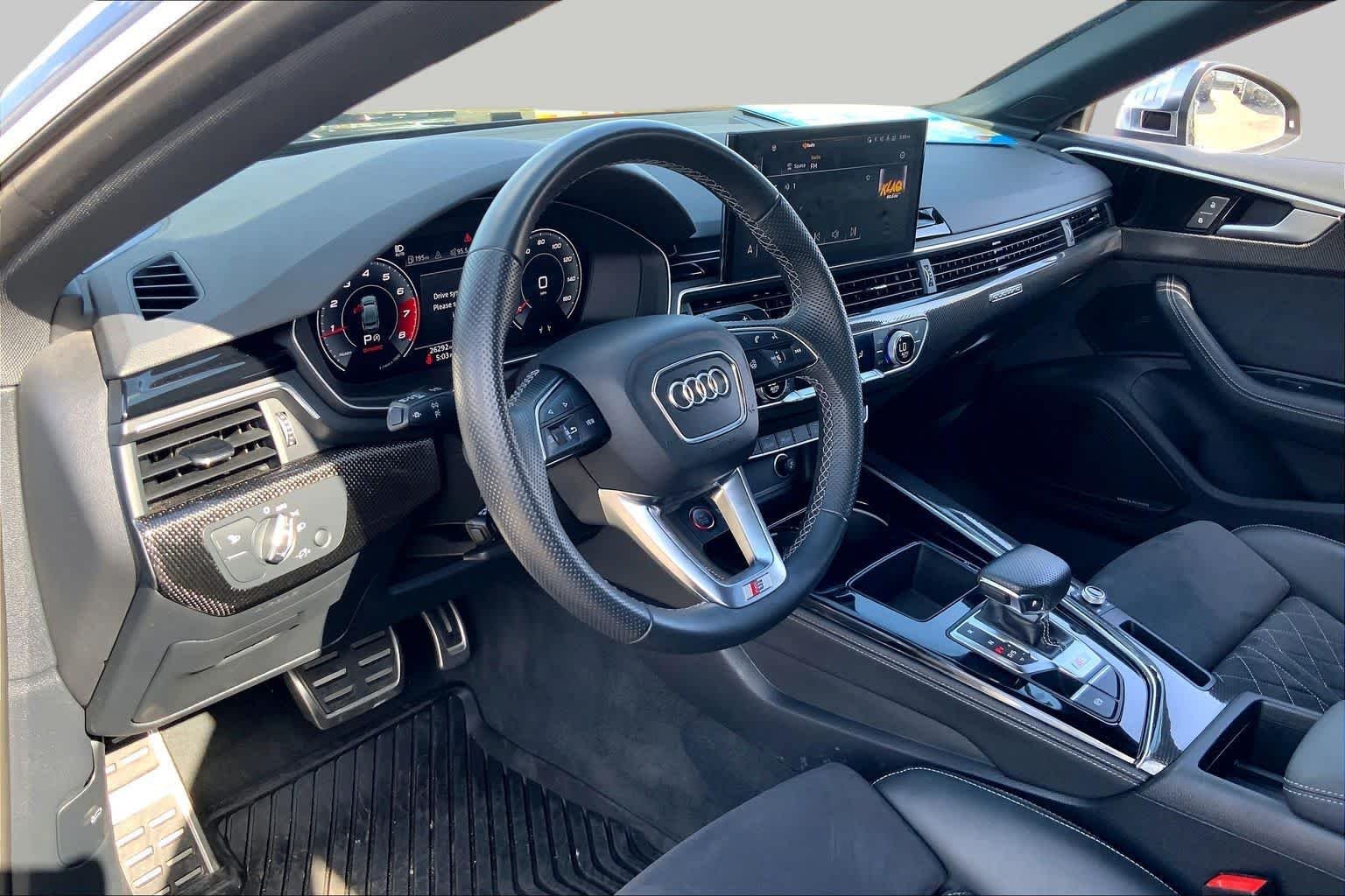 Used 2024 Mythos Black Metallic Audi Premium Plus image 17