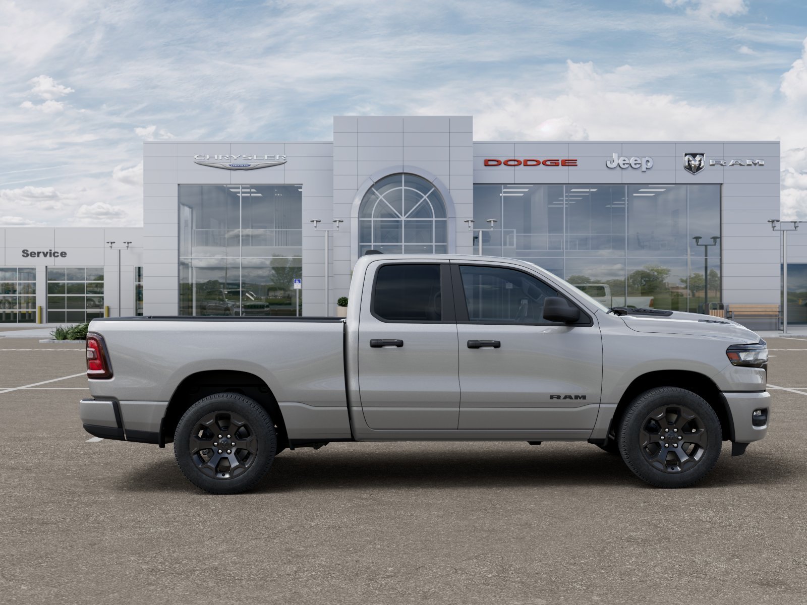 New 2026 Silver Zynith Exterior Paint RAM Tradesman image 51