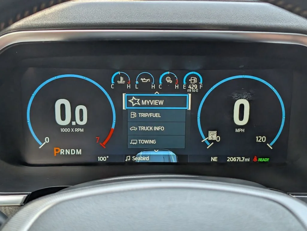 Used 2023 Blue Ford Platinum image 12