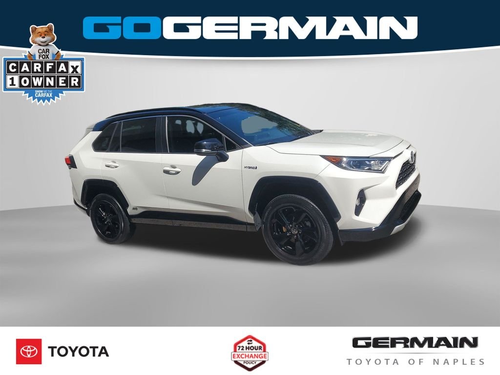 Used 2021 White Toyota XSE image 8