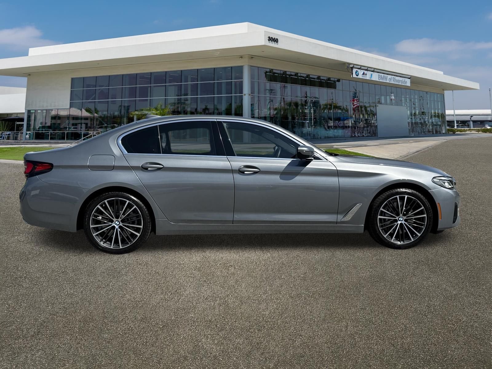 Certified Used 2023 Skyscraper Grey Metallic BMW 540i image 12