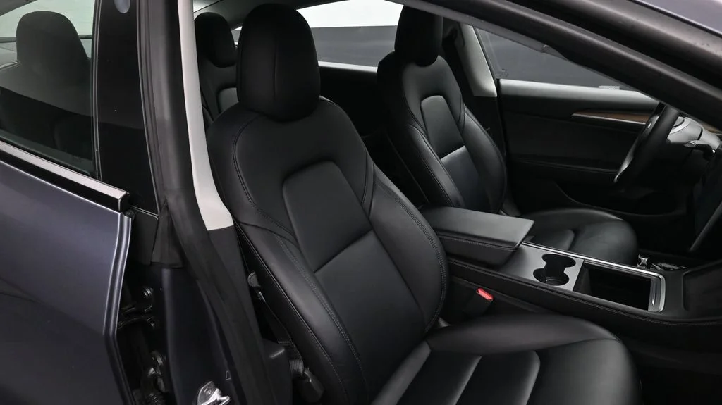 Used 2021 Gray Tesla Standard Range Plus image 17