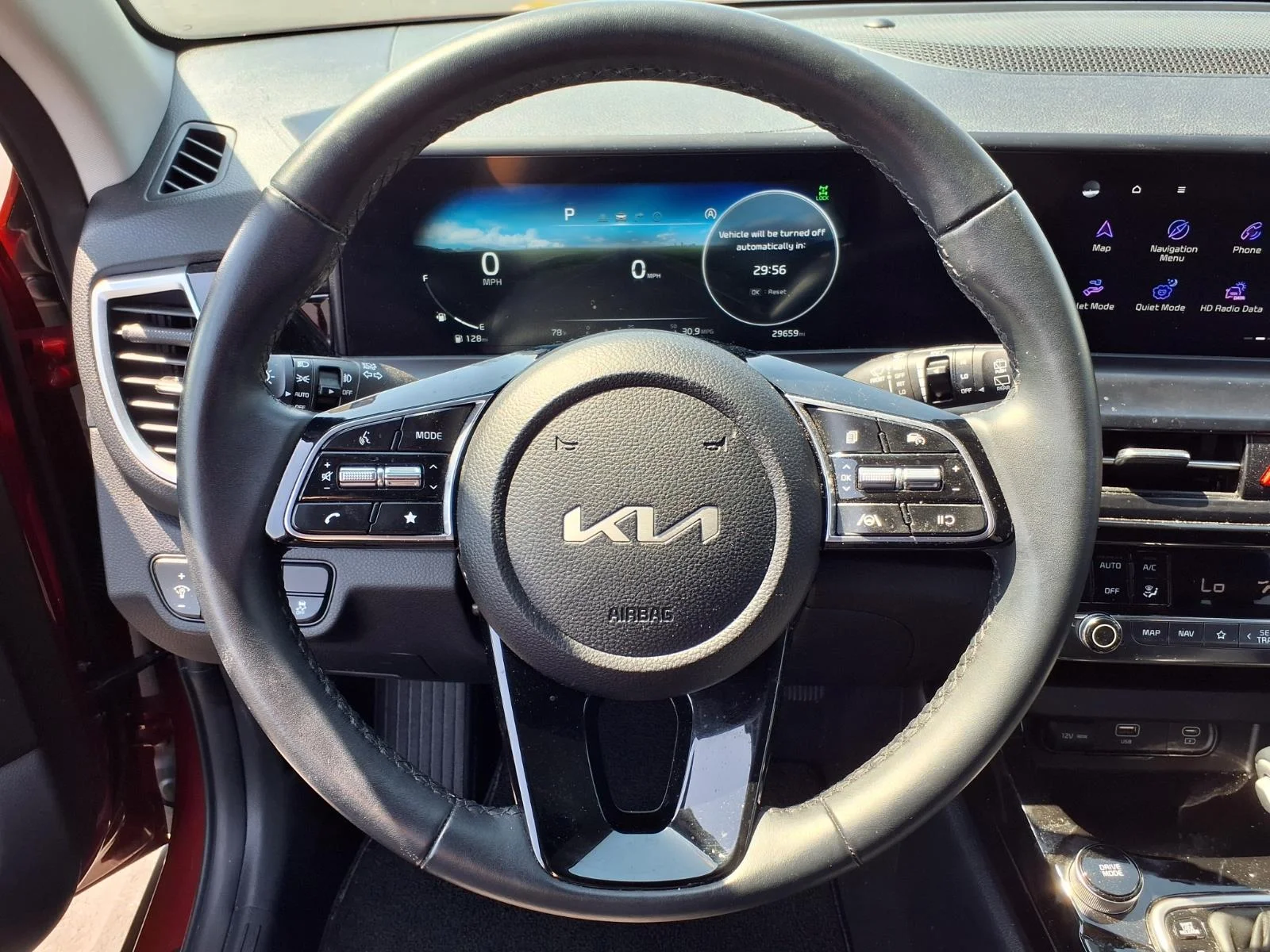 Used 2024 Mars Orange Kia S image 6