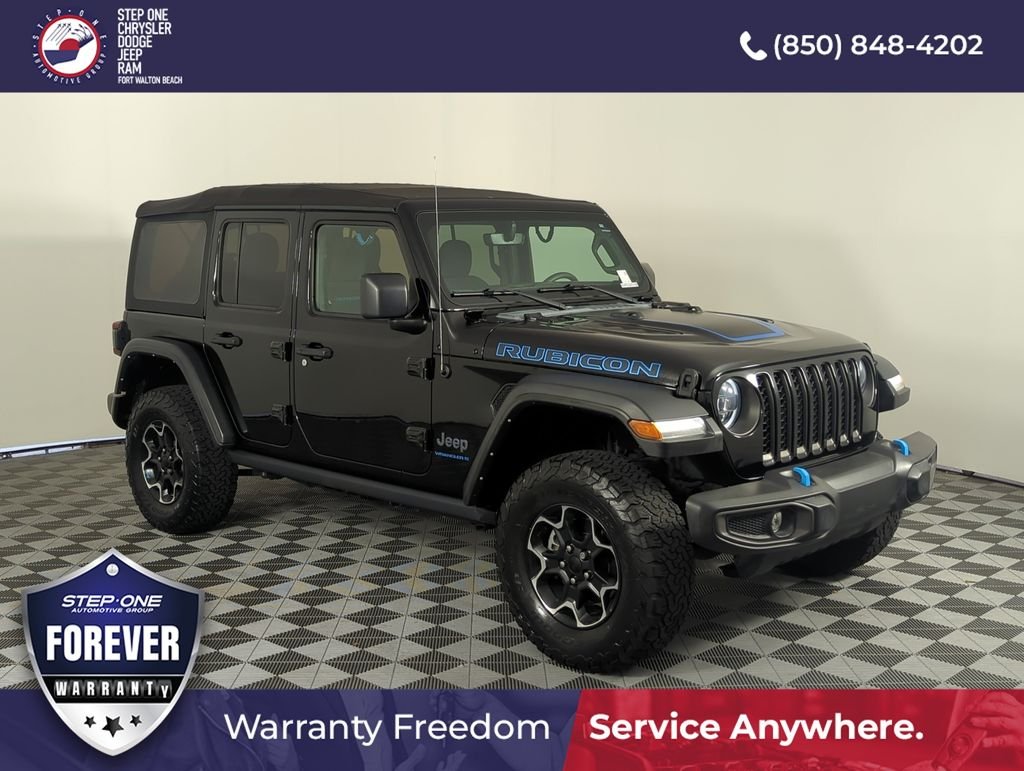 Used 2023 Black Jeep Rubicon 4xe image 8