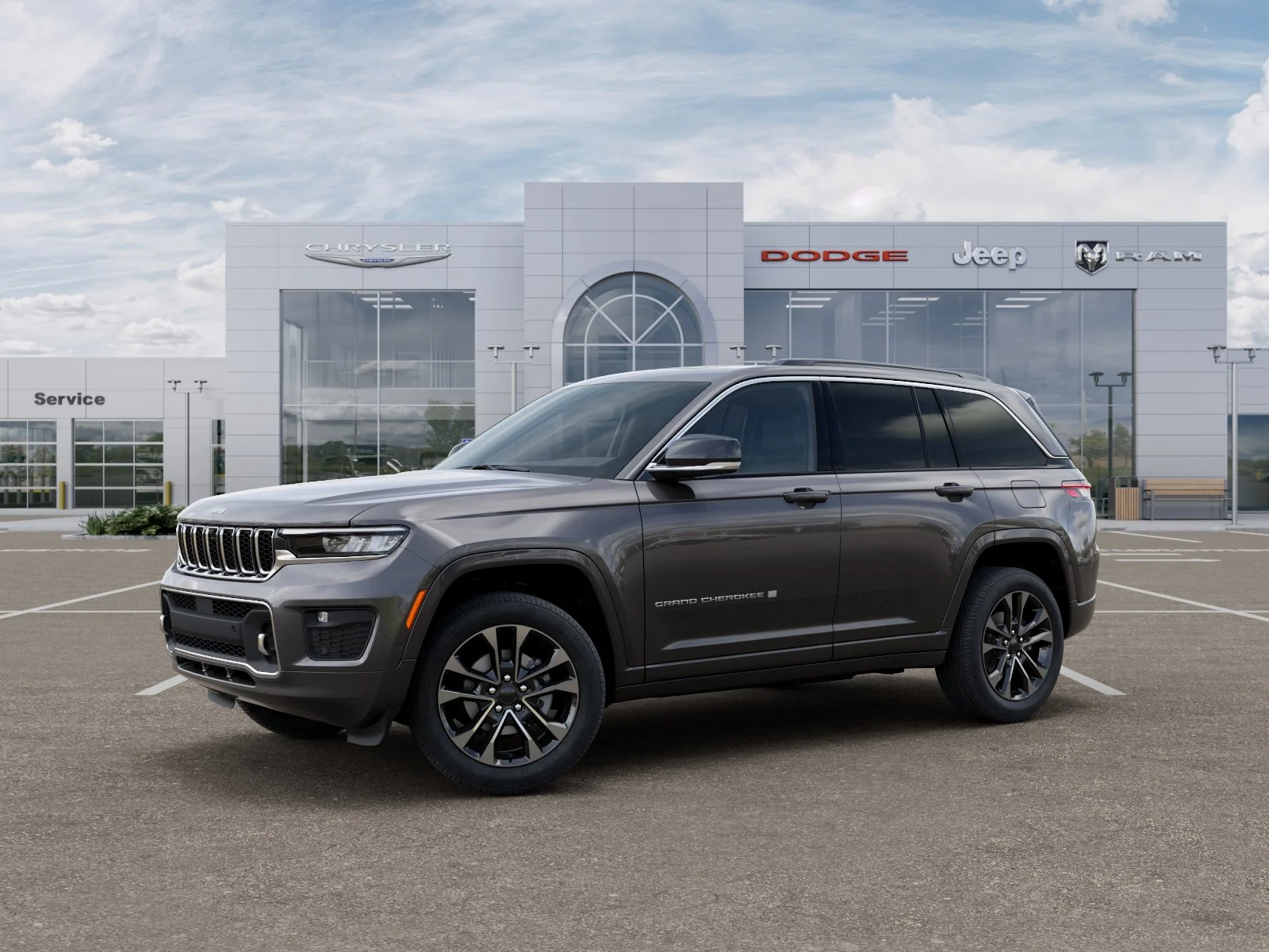 New 2025 Baltic Gray Metallic Clear-Coat Exterior Paint Jeep Overland image 51