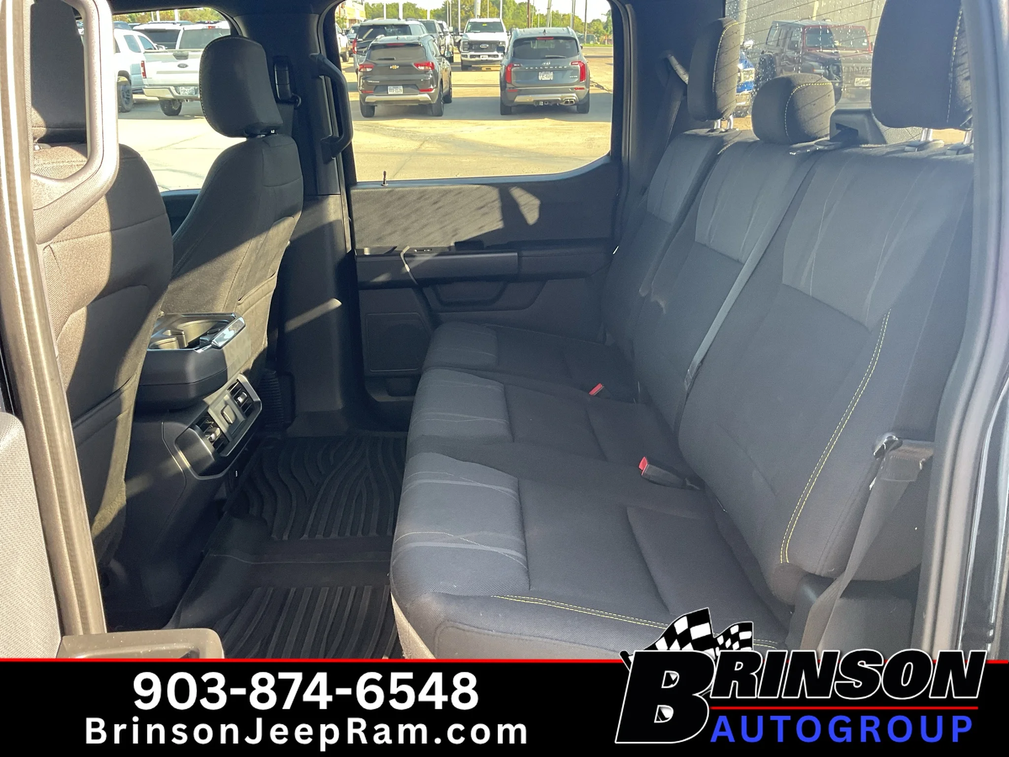 Used 2024 Agate Black Metallic Ford STX image 16