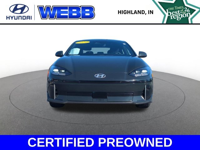Certified 2024 Hyundai IONIQ 6 SE with VIN KMHM24AA7RA070558 for sale in Highland, IN