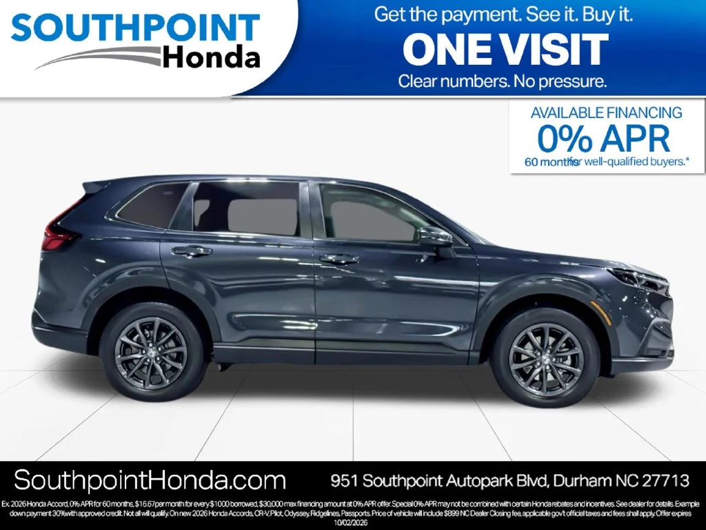 New 2027 Meteorite Gray Metallic Honda EX-L image 2