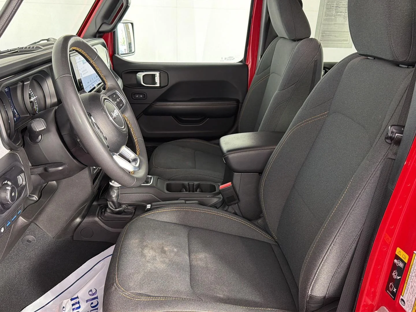 Used 2024 Firecracker Red Clearcoat Jeep Sahara image 25