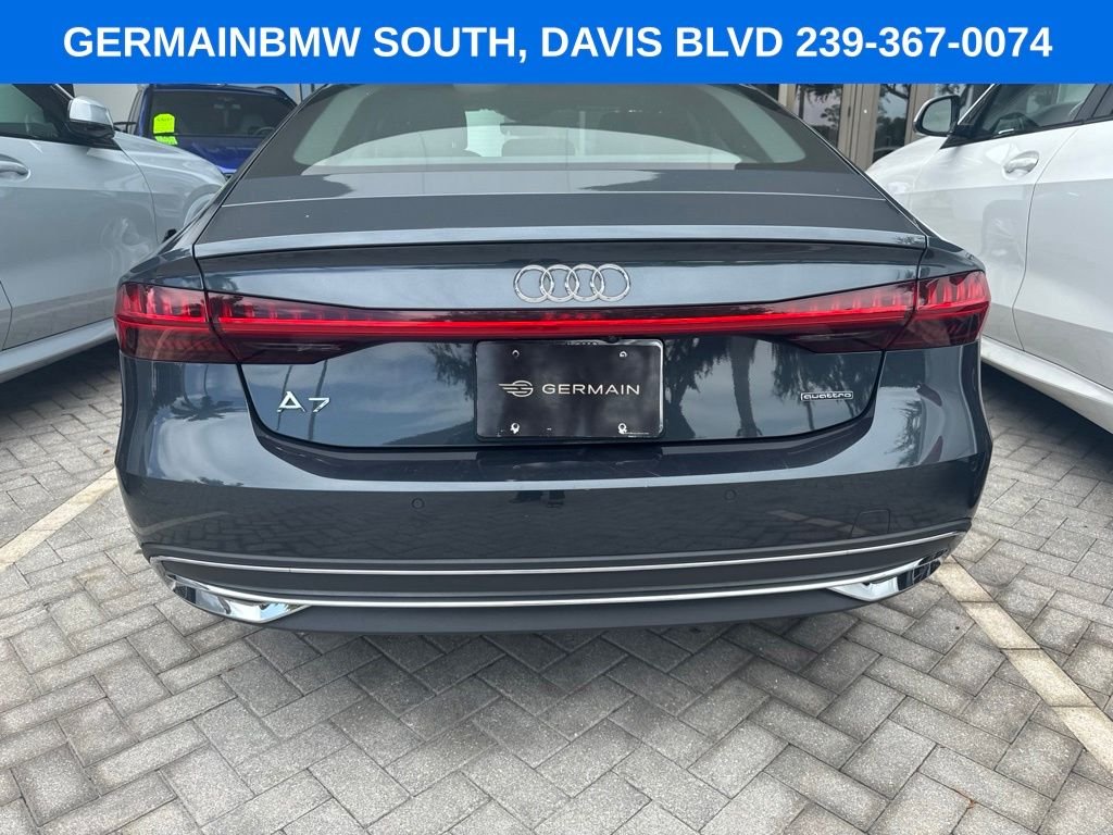 Used 2019 Triton Blue Audi 3.0T Premium Plus image 8