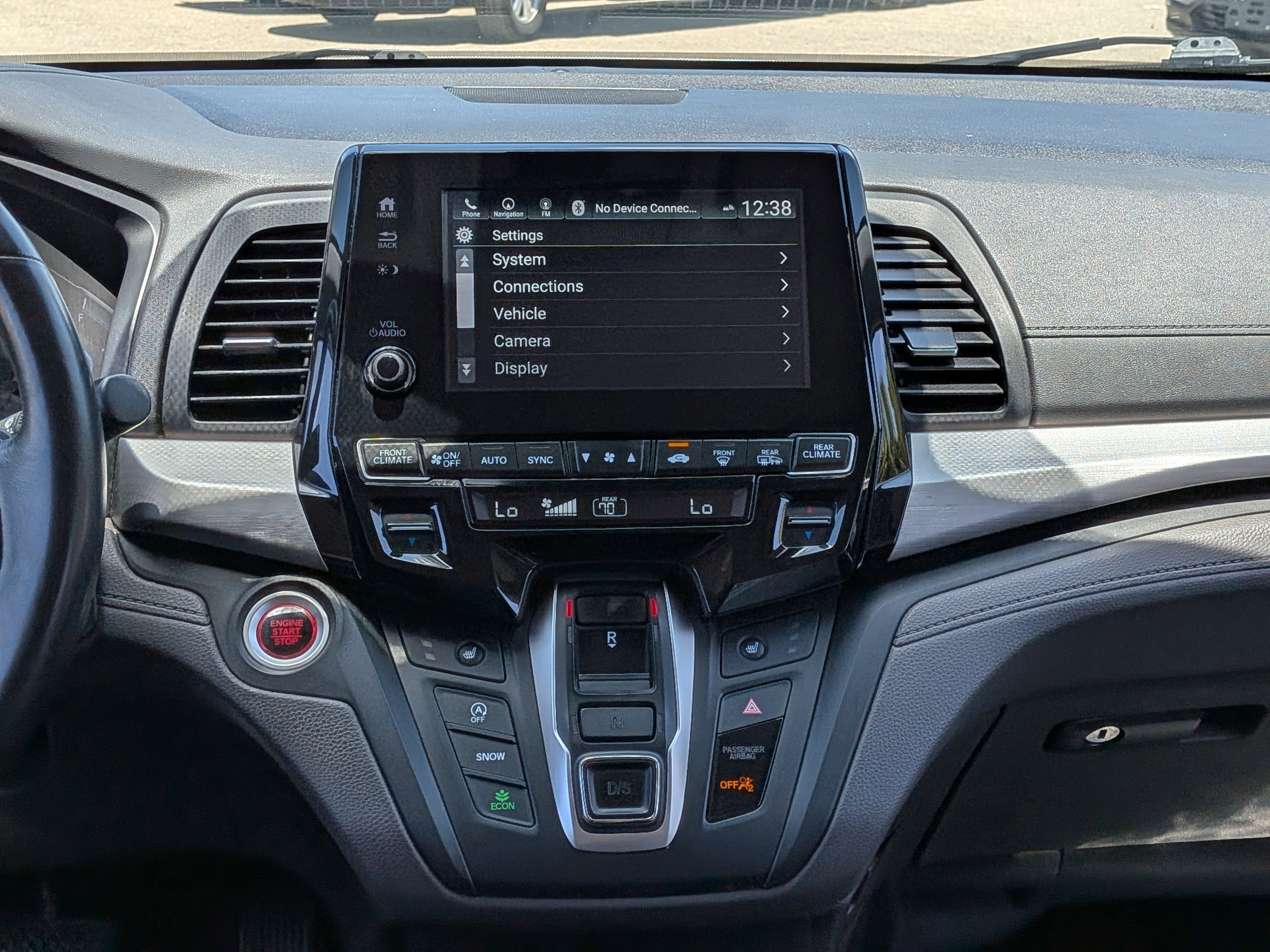 Used 2019 Lunar Silver Metallic Honda Touring image 21