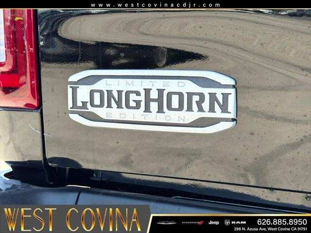 New 2026 Diamond Black Crystal Pearlcoat RAM Longhorn image 15