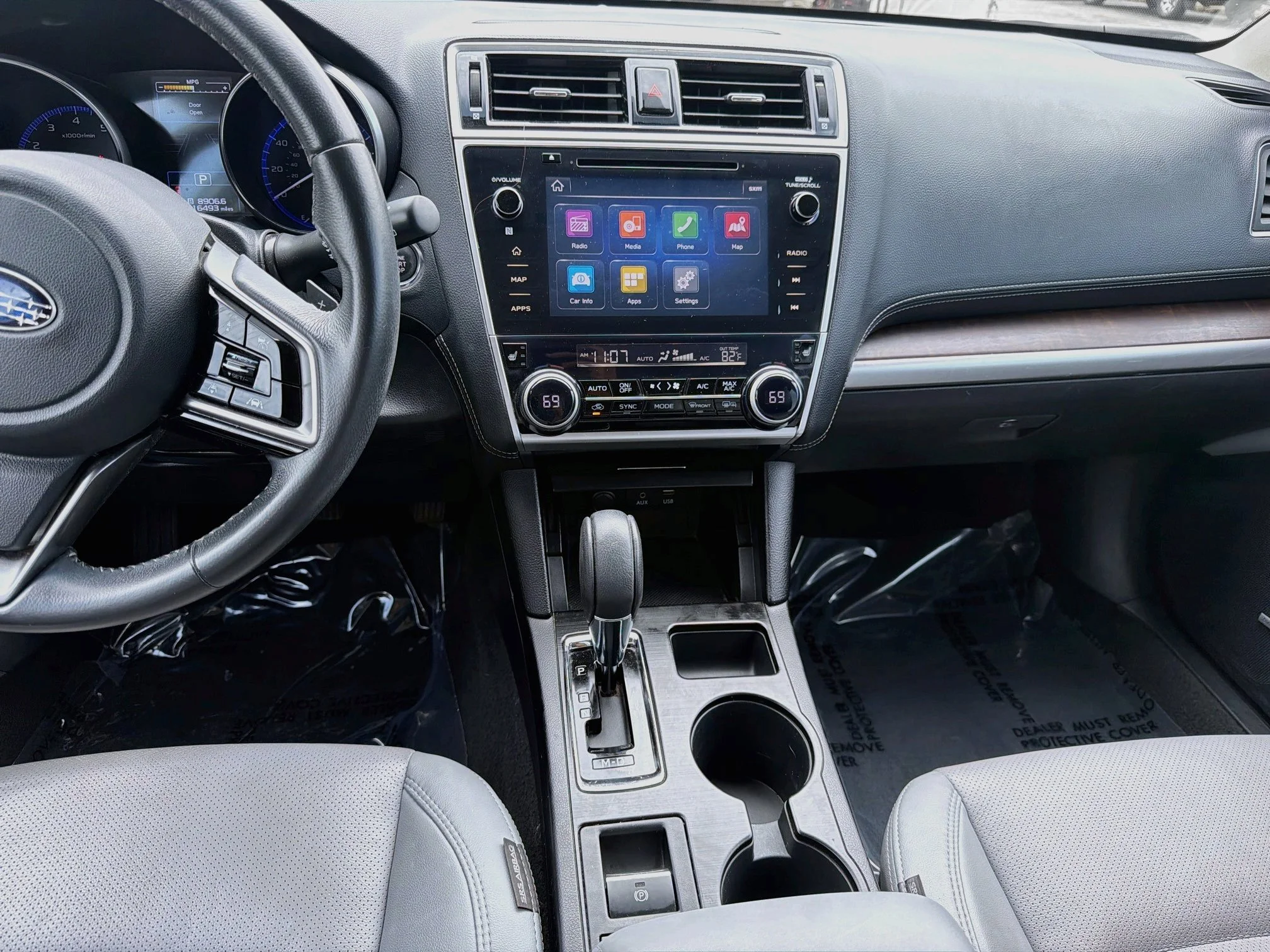 Used 2018 Magnetite Gray Metallic Subaru Limited image 16