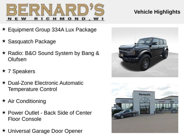 Used 2025 Black Ford Badlands image 4