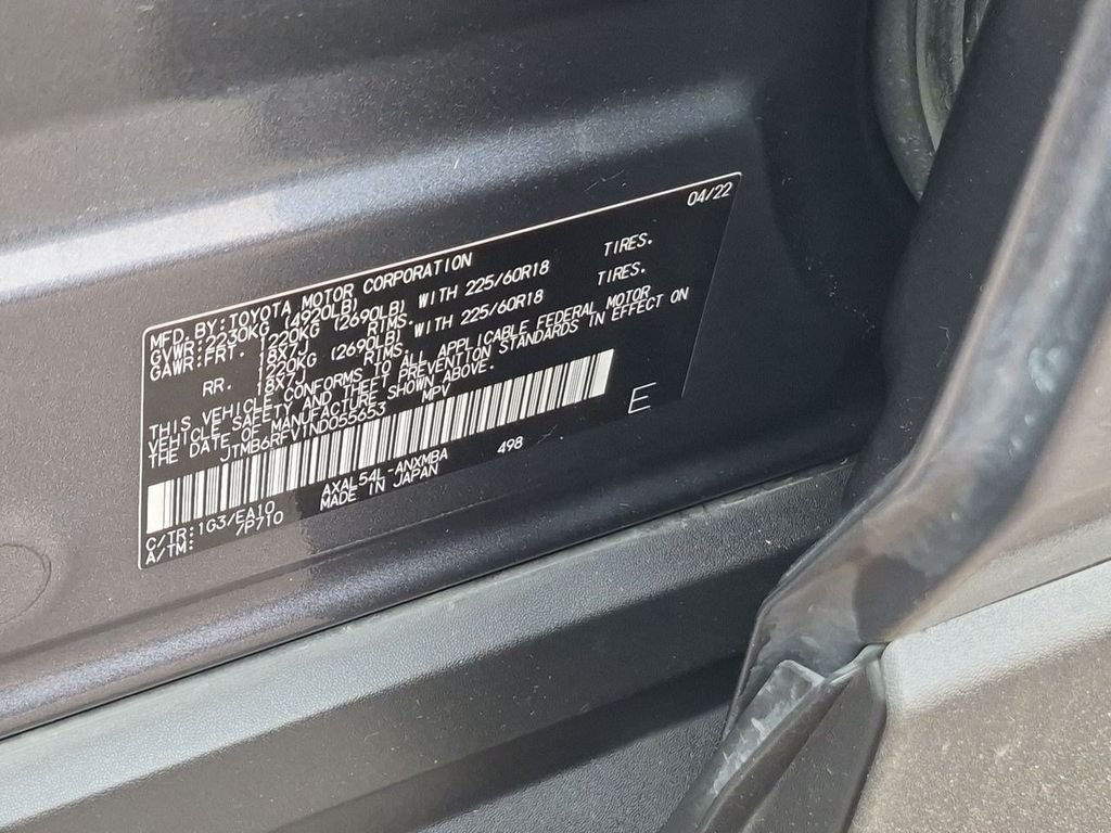 Used 2022 Magnetic Gray Metallic Toyota XLE Premium image 33