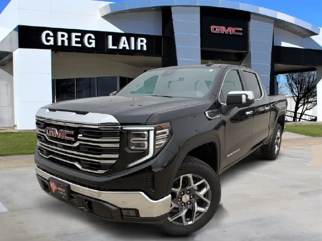 New 2026 Black GMC SLT image 1