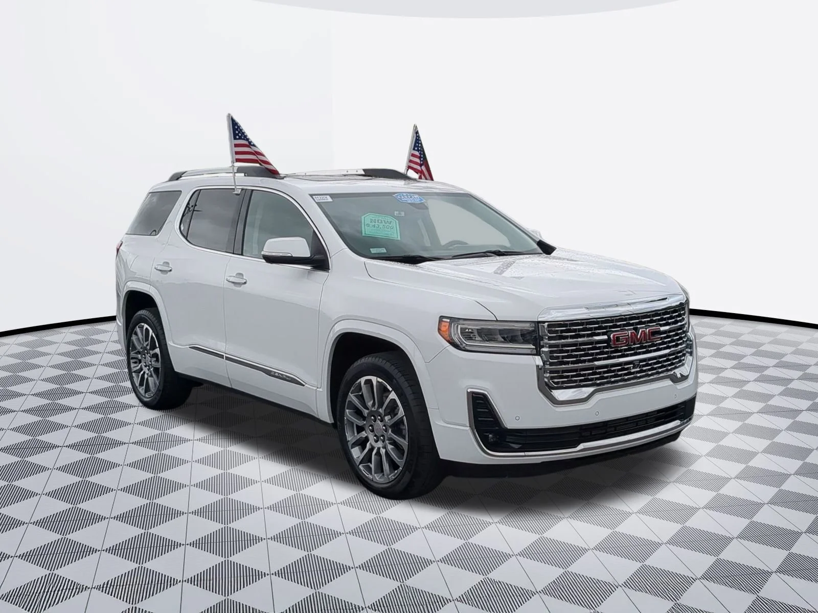 Used 2023 Summit White GMC Denali image 2