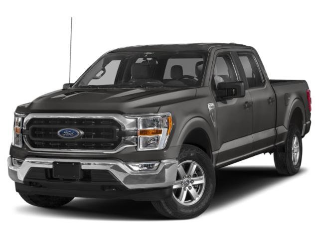 Used 2021 Carbonized Gray Metallic Ford XLT image 1
