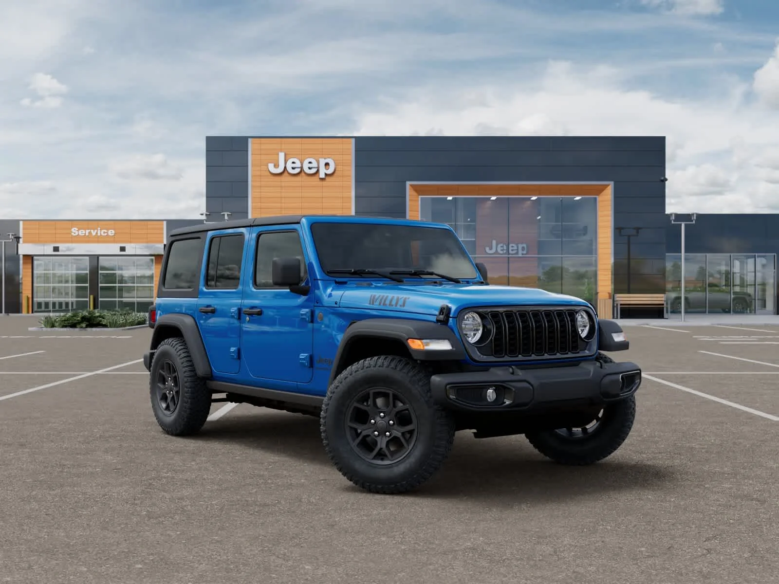 New 2026 Hydro Blue Pearlcoat Jeep Willys image 5