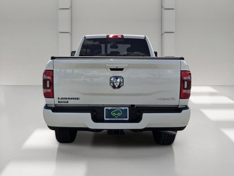 Used 2024 Pearl White RAM LARAMIE 4X4 CREW CAB 6