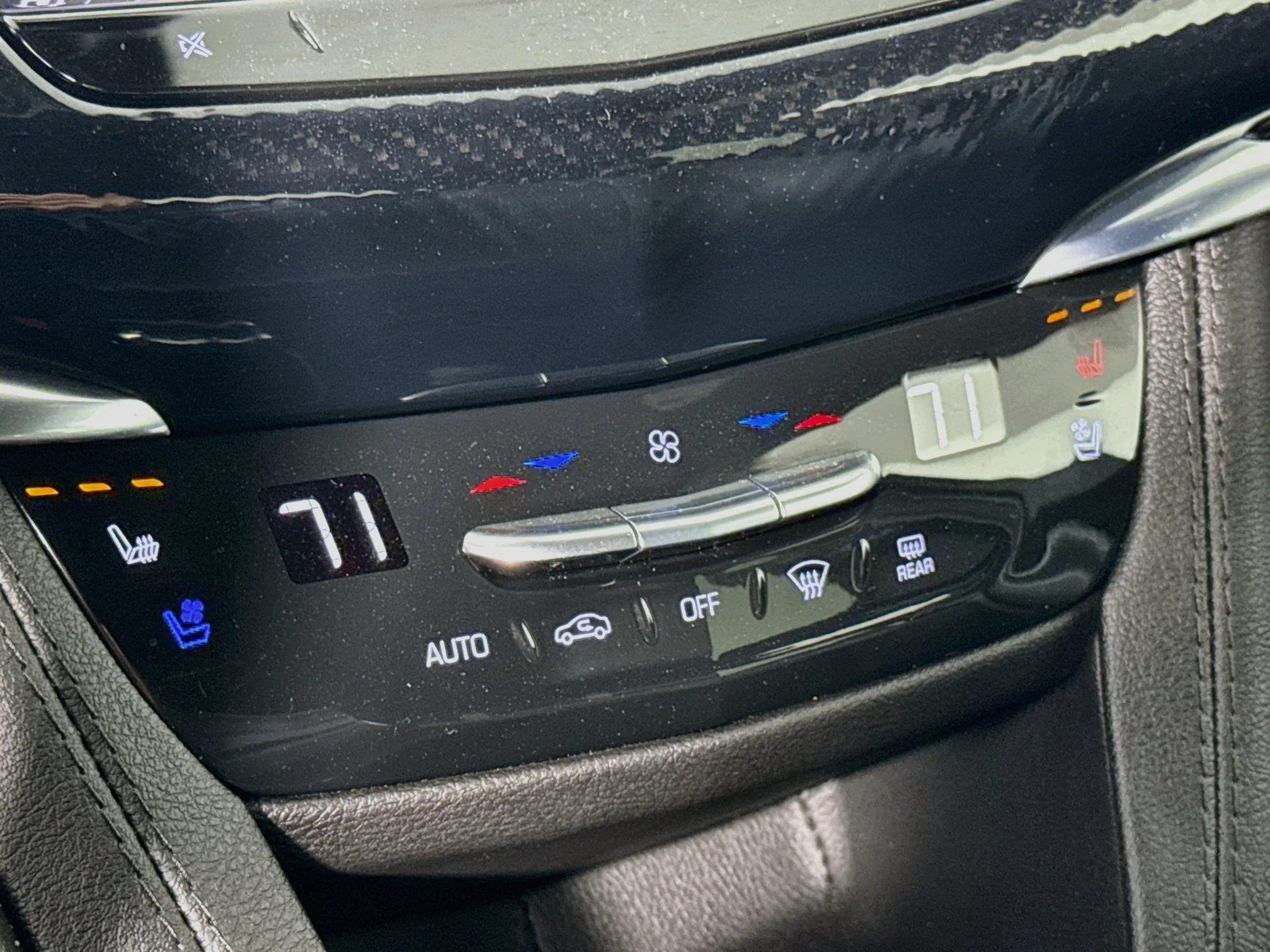 Used 2023 Stellar Black Metallic Cadillac AWD Sport image 19