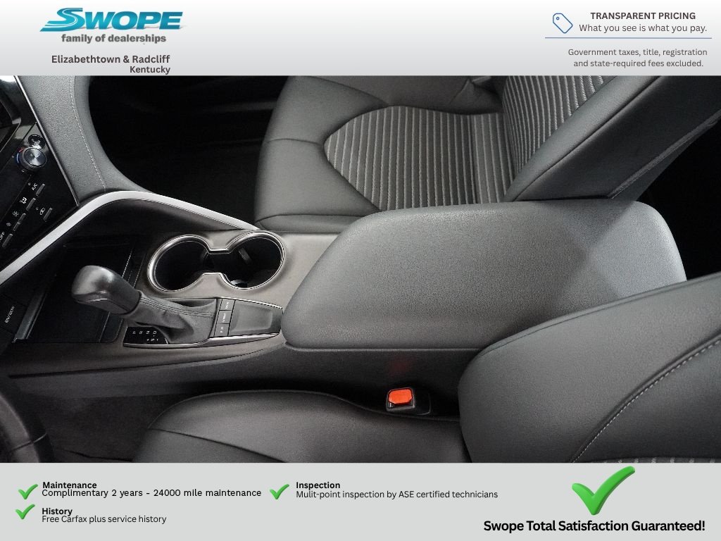 Used 2023 Reservoir Blue Toyota SE Nightshade image 24