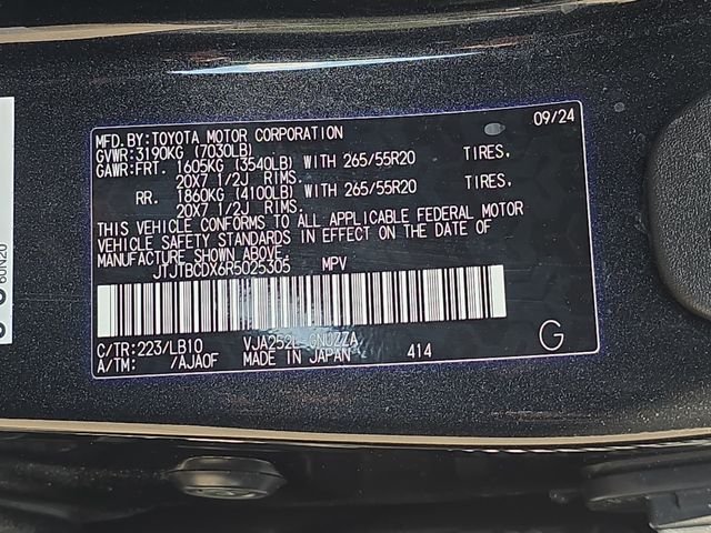 Used 2024 Black Lexus 550 Premium+ image 39
