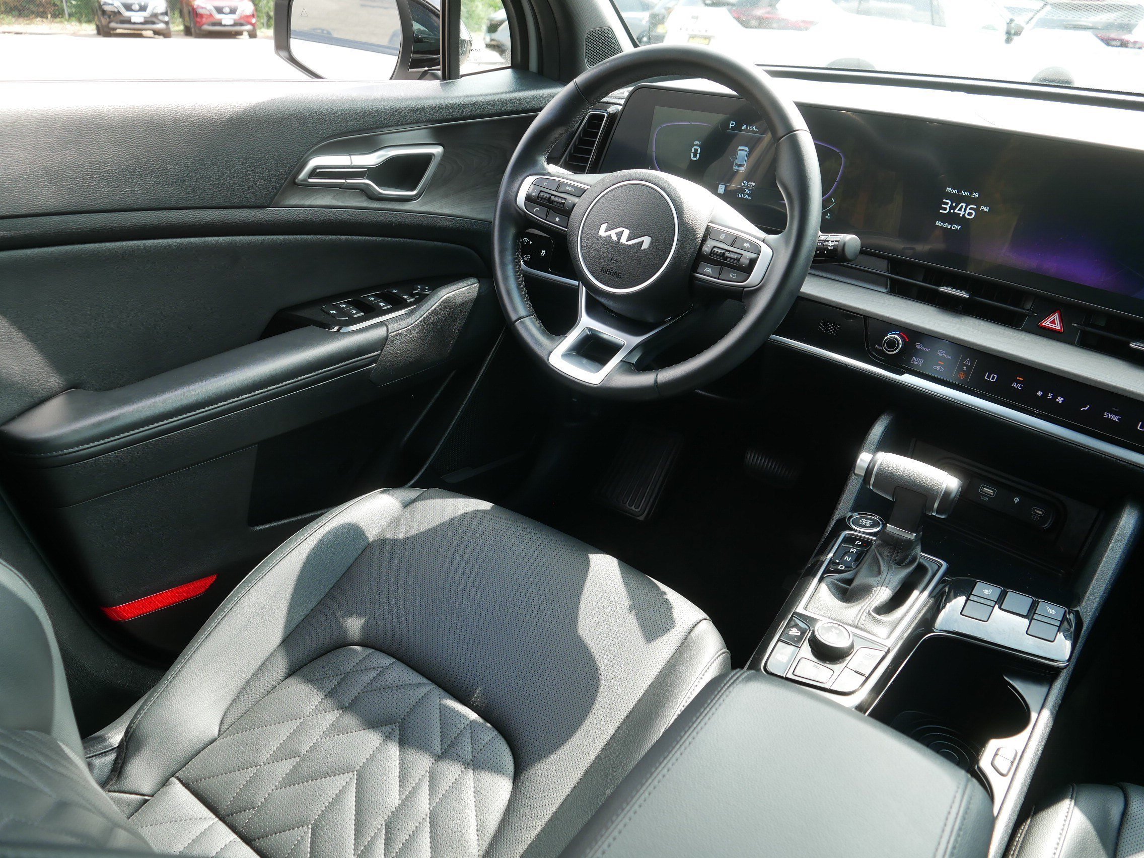 Used 2023 Wolf Gray Kia X-Line image 9