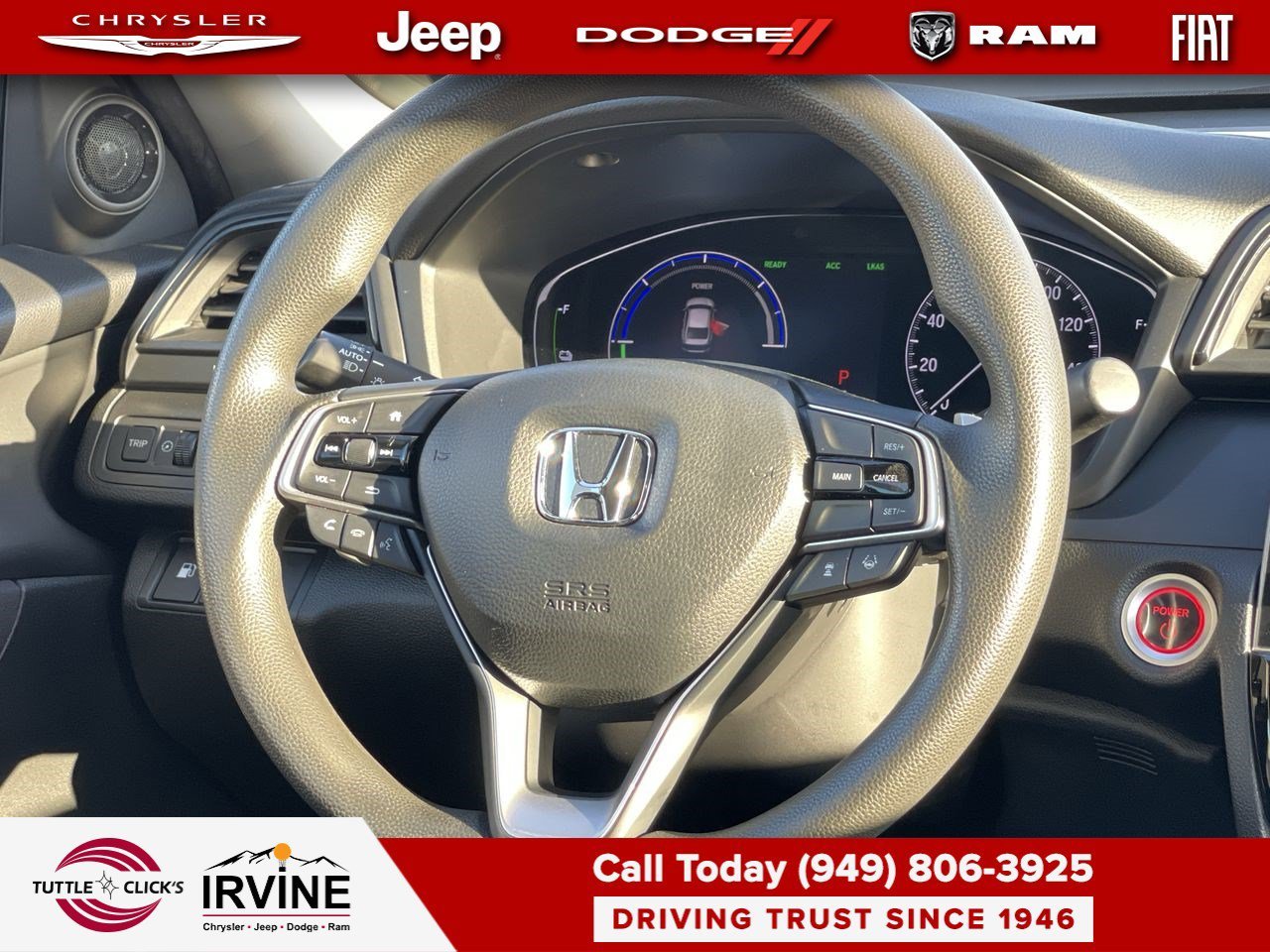 Used 2019 Crystal Black Pearl Honda EX image 15
