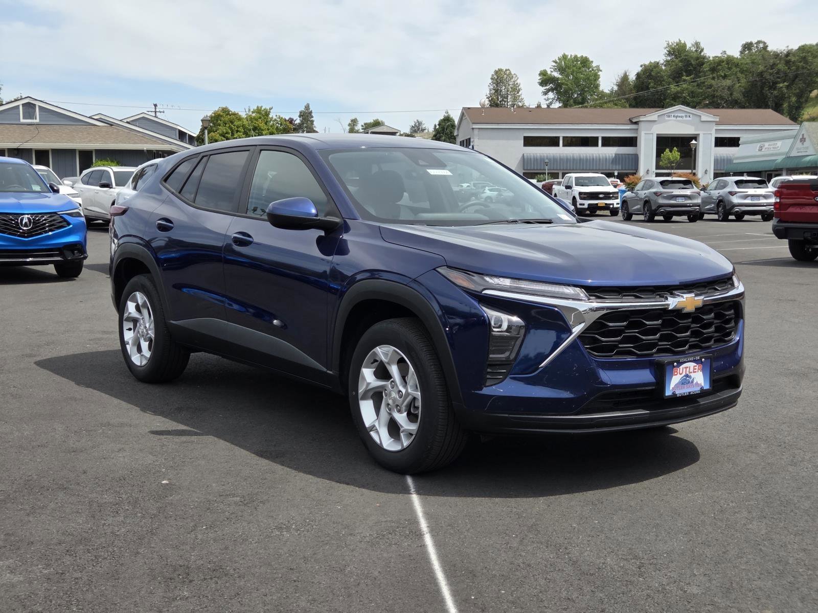 Used 2024 Blue Glow Metallic Chevrolet LS image 3
