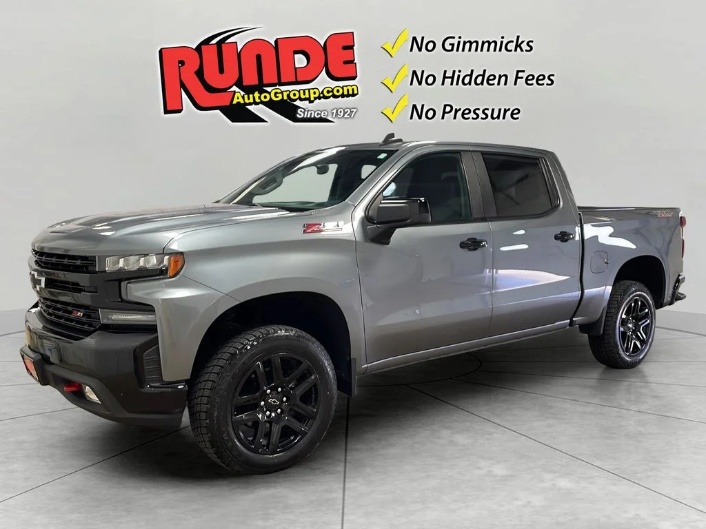 Used 2021 Satin Steel Metallic Chevrolet LT Trail Boss image 1