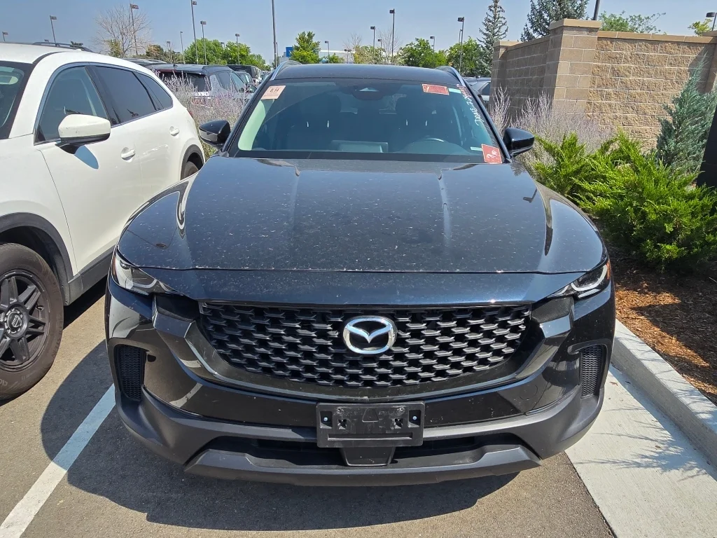 Used 2025 Jet Black Mica Mazda Preferred Package image 7