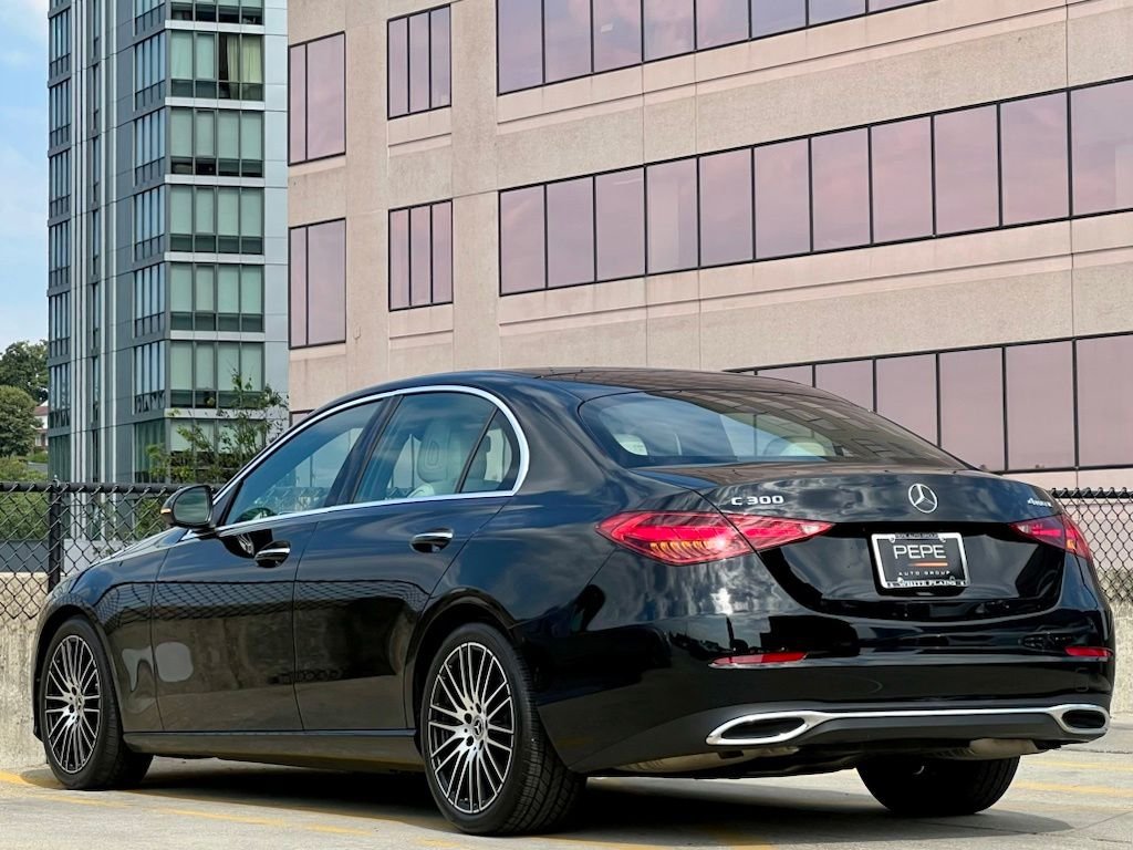 Certified Used 2022 Black Mercedes-Benz C 300 image 5