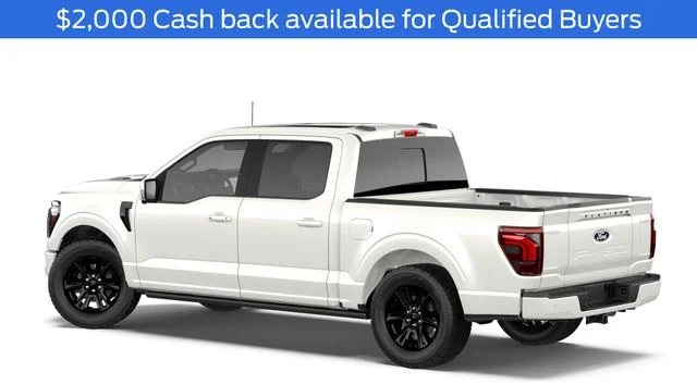 New 2026 Star White Metallic Tri-Coat Ford Platinum® image 2