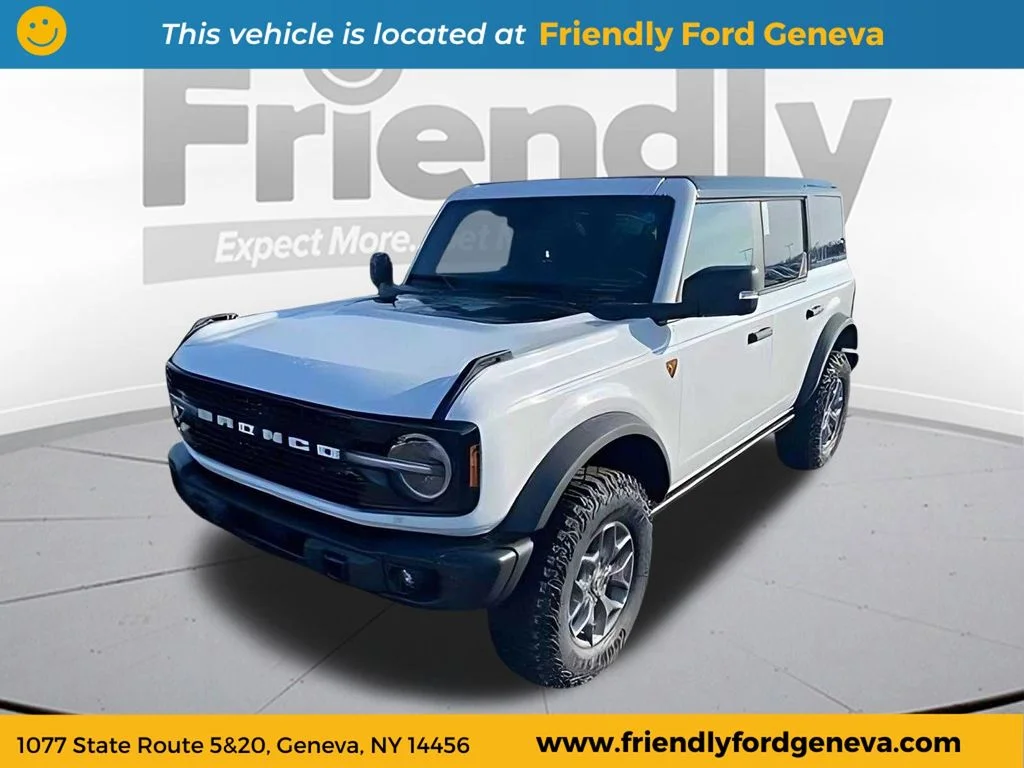 New 2025 Oxford White Ford Badlands® image 1