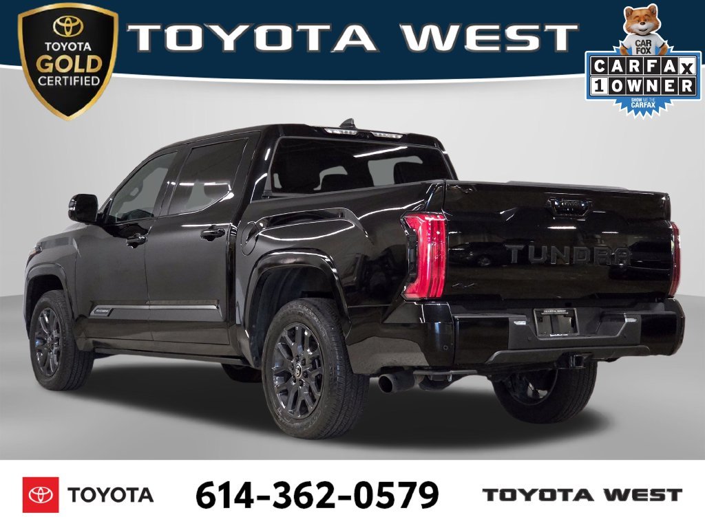 Certified Used 2025 Black Toyota Platinum image 9