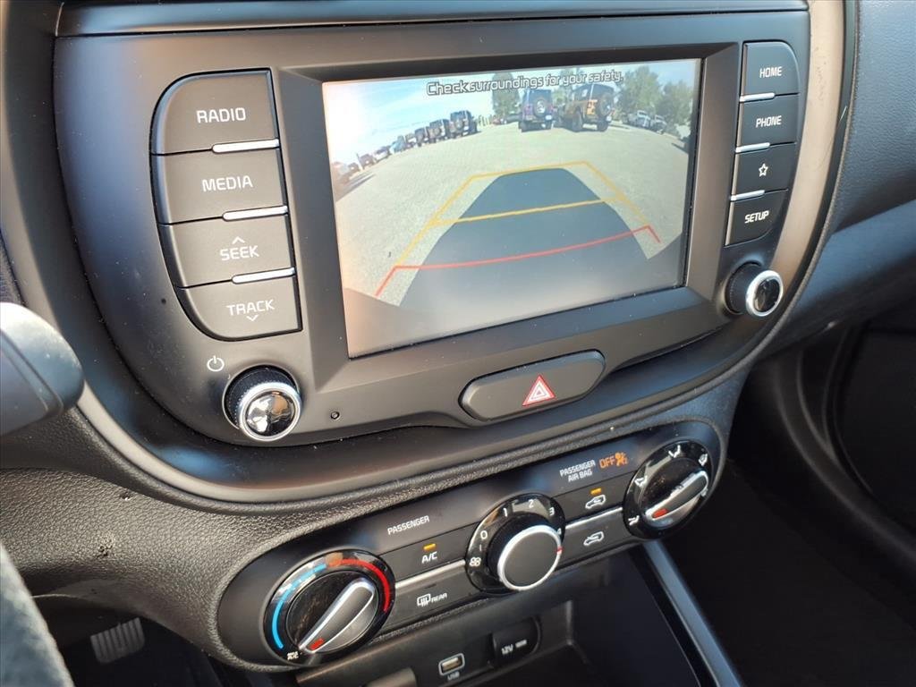 Used 2021 Cherry Black Kia LX image 25