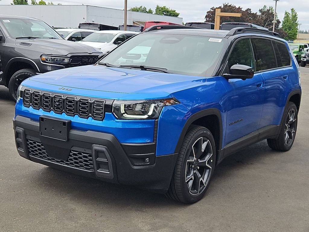 New 2026 Hydro Blue Pearl-Coat Exterior Paint Jeep Overland image 3