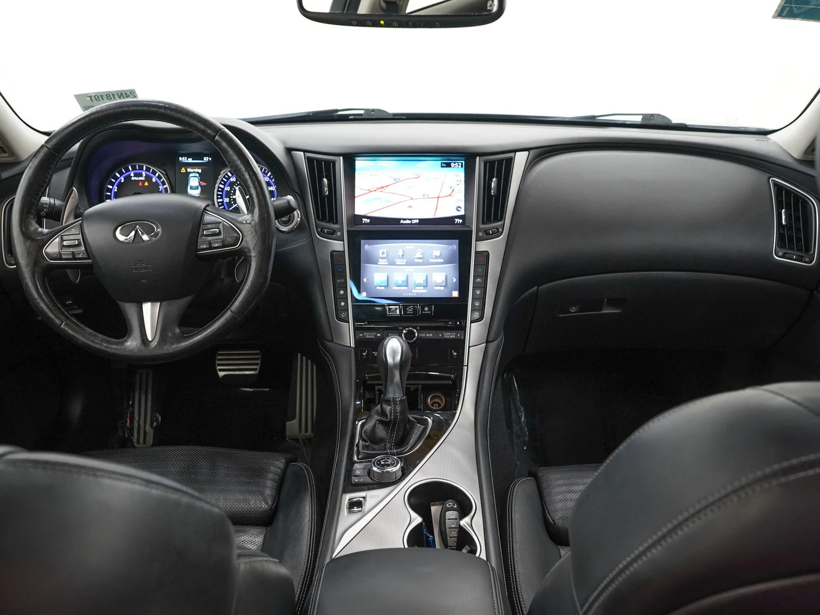 Used 2015 Black Obsidian INFINITI Sport image 13