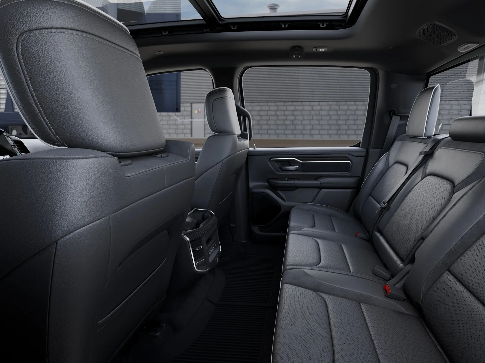 New 2026 Granite Crystal Metallic Clear-Coat Exterior Paint RAM Laramie image 49