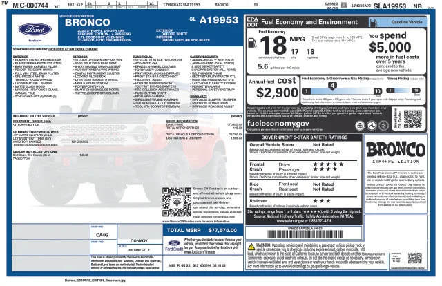 2025 Ford Bronco 2-Door Stroppe - Photo 44