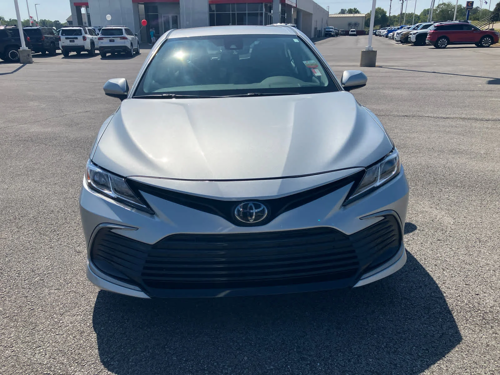 Used 2023 Celestial Silver Metallic Toyota LE image 2