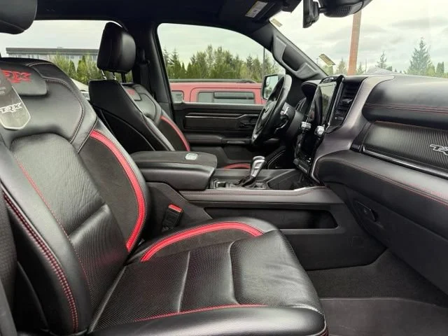 Used 2022 Diamond Black Crystal Pearlcoat Ram TRX image 18