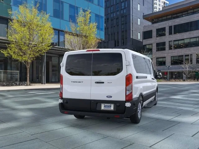 New 2026 Oxford White Ford Passenger Van XLT image 8