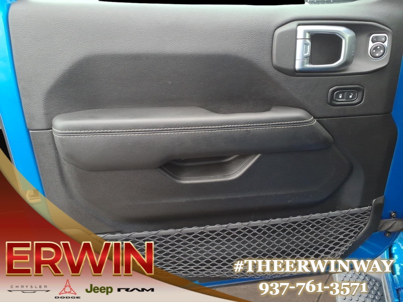 Certified Used 2023 Blue Jeep Sahara 4xe image 10
