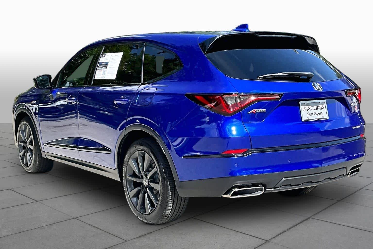 Used 2025 Apex Blue Pearl Acura SH-AWD A-SPEC image 12