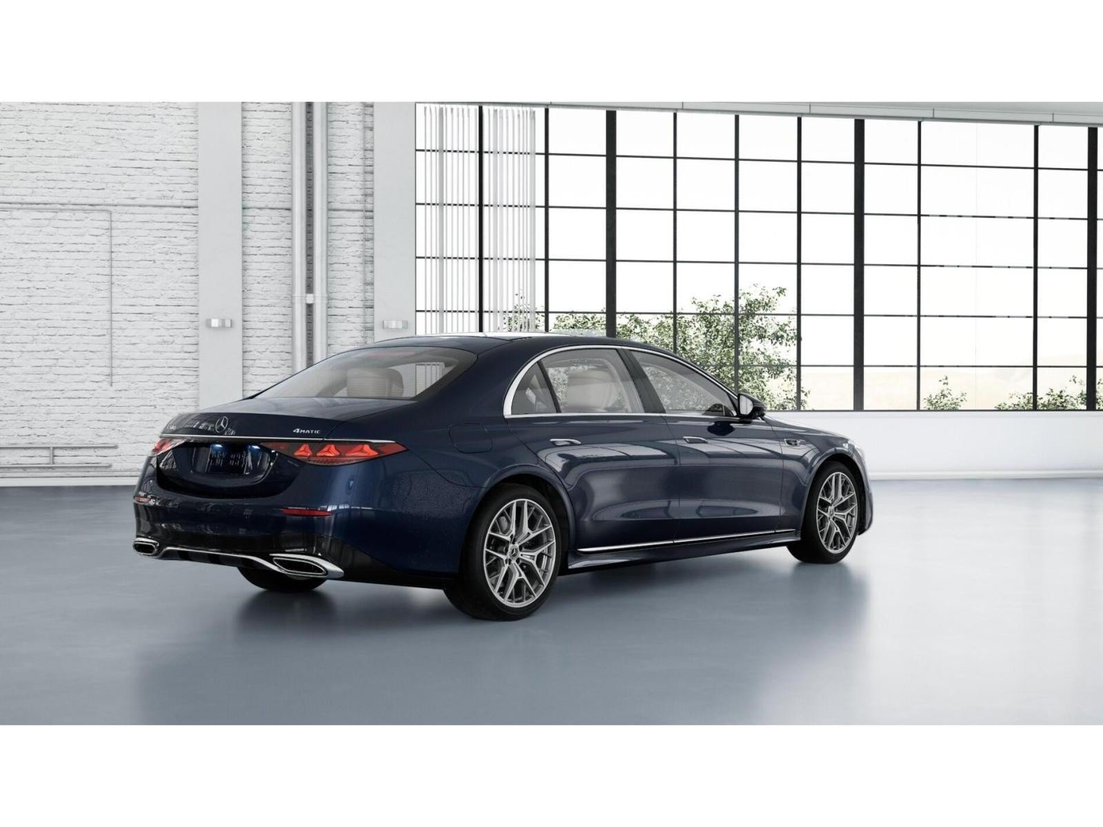 New 2027 Nautical Blue Metallic Mercedes-Benz S 580 4D Sedan 4MATIC® image 22