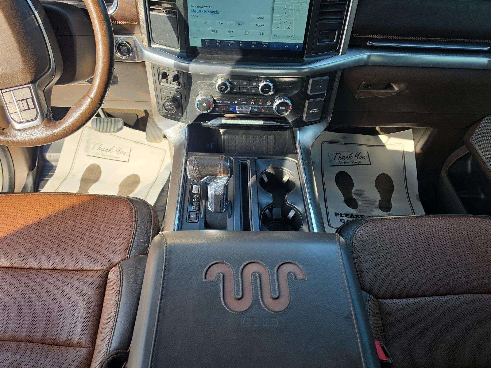 Used 2022 Star White Metallic Tri-Coat/Stone Gray Ford King Ranch image 11