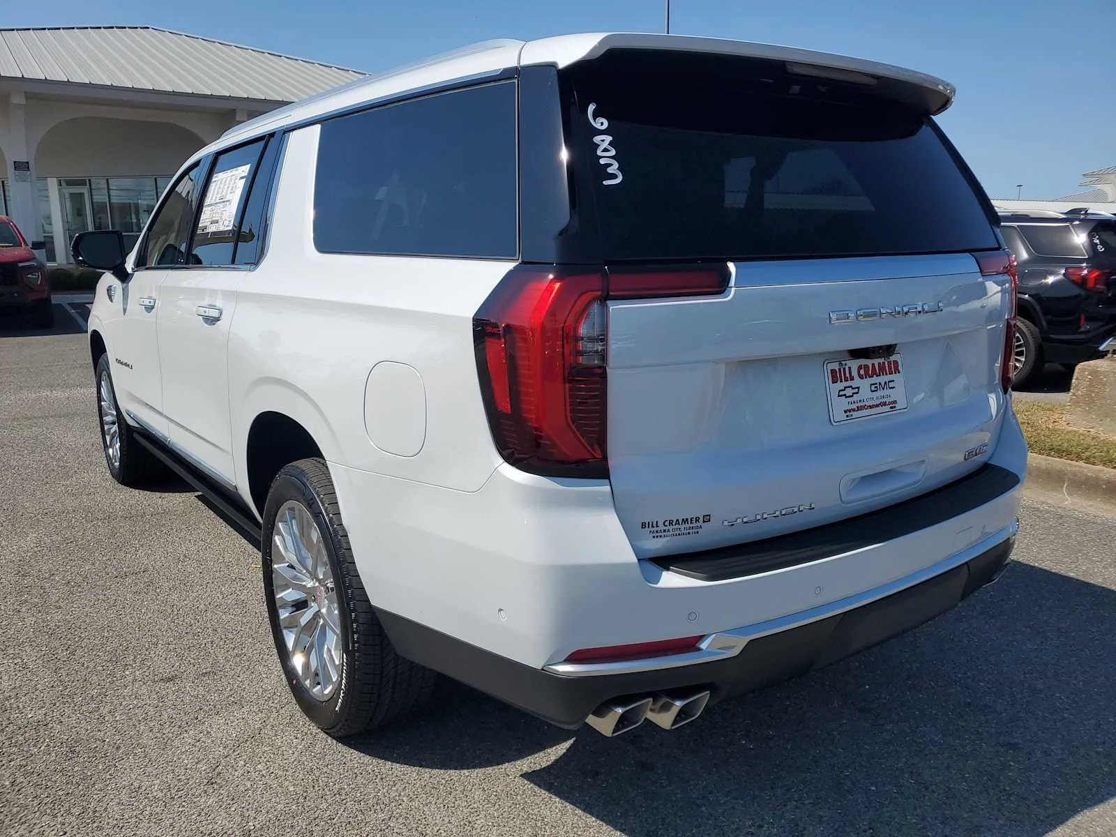 New 2026 Glacier White Tricoat GMC Denali image 3
