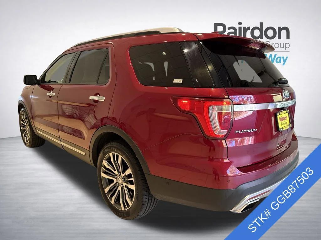 Used 2016 Ruby Red Metallic Ford Platinum image 3